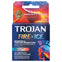 Trojan Pleasures Fire & Ice Condoms - 3 Pack