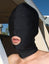 Spandex Hood with Blindfold and Mouth Hole